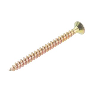 RS PRO Pozidriv Countersunk Steel Wood Screw, Passivated Zinc Plated, 4 mm Thread 50 mm Length 263-1870
