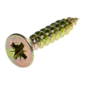 RS PRO Pozidriv Countersunk Steel Wood Screw, Passivated Zinc Plated, 4.5 mm Thread 25 mm Length 263-1892
