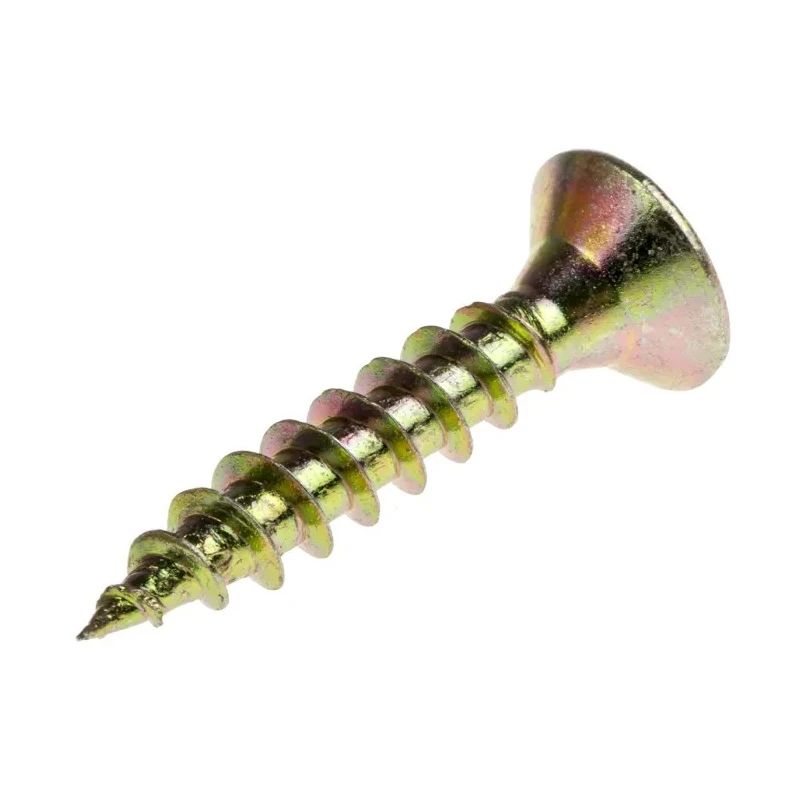 RS PRO Pozidriv Countersunk Steel Wood Screw, Passivated Zinc Plated, 4.5 mm Thread 25 mm Length 263-1892