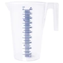 RS PRO Polypropylene 2L Laboratory Beaker with Graduated Measuring Scale 190mm Height United Kingdom 263-2564
