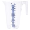 RS PRO Polypropylene 2L Laboratory Beaker with Graduated Measuring Scale 190mm Height United Kingdom 263-2564