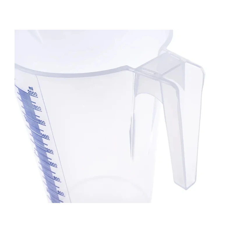 RS PRO Polypropylene 2L Laboratory Beaker with Graduated Measuring Scale 190mm Height United Kingdom 263-2564