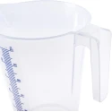 RS PRO Polypropylene Laboratory Measuring Jug 3L Capacity 212 mm Length Model 263-2570