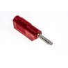 RS PRO Red Male Banana Plug 4 mm Connector Screw Termination 60V dc 30A Nickel Plating 930729101