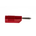 RS PRO Red Male Banana Plug 4 mm Connector Screw Termination 60V dc 30A Nickel Plating 930729101