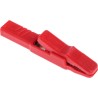 Hirschmann Test & Measurement Red Crocodile Clip, Insulated Polypropylene, Brass Contact, 25A, 9.5mm Jaw Opening 932146101