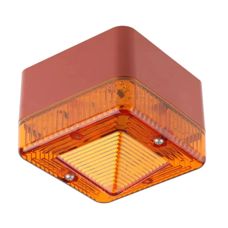 e2s Amber Beacon 230V AC/DC Flashing Surface Mount Xenon Bulb IP66 