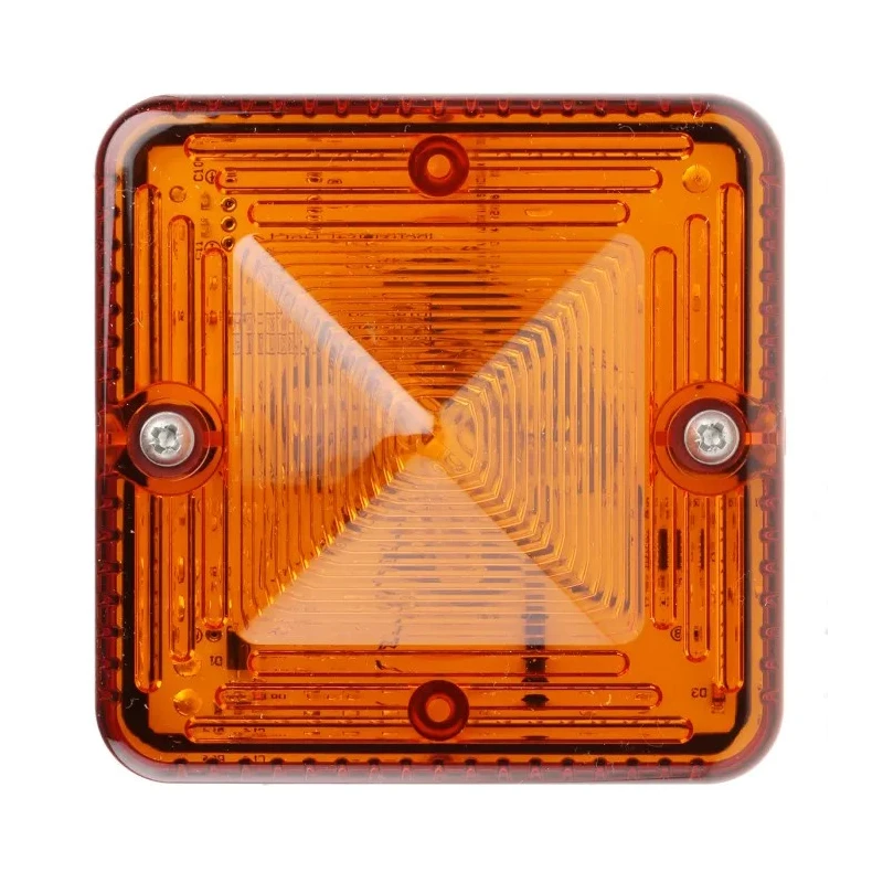 e2s Amber Beacon 230V AC/DC Flashing Surface Mount Xenon Bulb IP66 