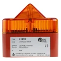 e2s Amber Beacon 230V AC/DC Flashing Surface Mount Xenon Bulb IP66 