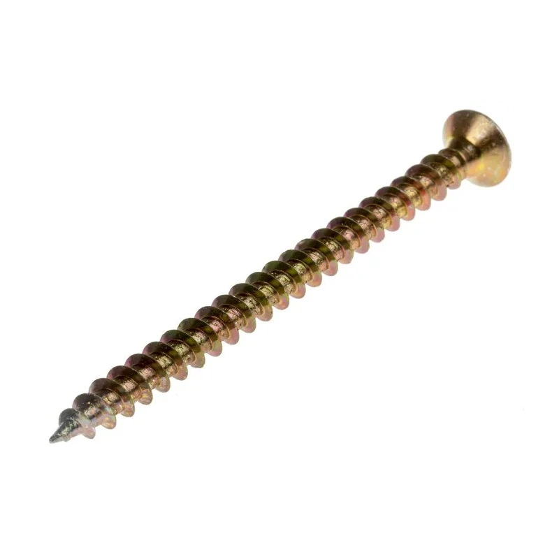 RS PRO Pozidriv Countersunk Steel Wood Screw Passivated Zinc Plated 5 mm Thread 70 mm Length 263-1959
