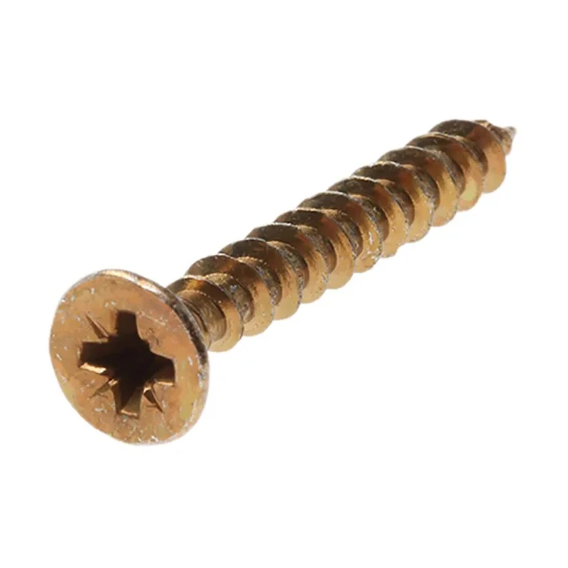 RS PRO Pozidriv Countersunk Steel Wood Screw Passivated Zinc Plated 5 mm Thread 40 mm Length 263-1937