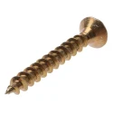 RS PRO Pozidriv Countersunk Steel Wood Screw Passivated Zinc Plated 5 mm Thread 40 mm Length 263-1937