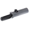 Hirschmann Test & Measurement Black Crocodile Clip Brass Contact 6A Insulated 930126100