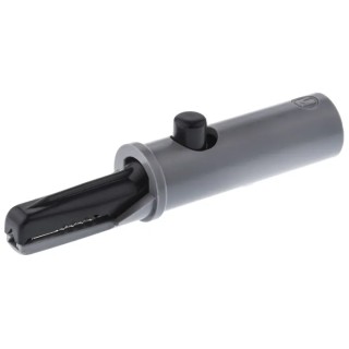 Hirschmann Test & Measurement Black Crocodile Clip Brass Contact 6A Insulated 930126100