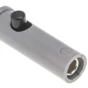 Hirschmann Test & Measurement Black Crocodile Clip Brass Contact 6A Insulated 930126100