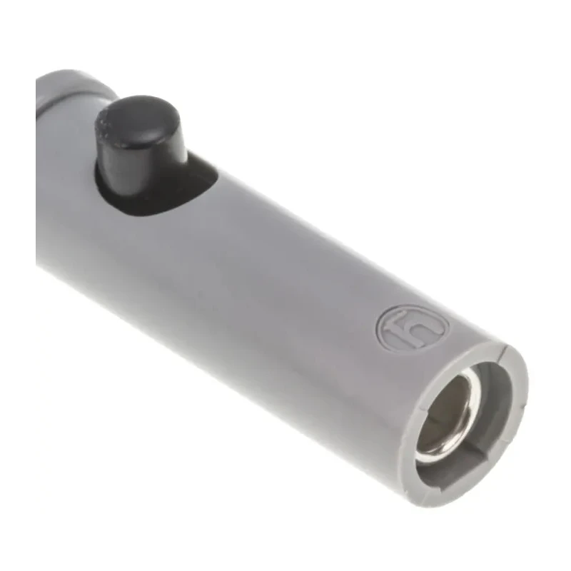 Hirschmann Test & Measurement Black Crocodile Clip Brass Contact 6A Insulated 930126100