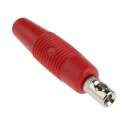 Hirschmann Test & Measurement Red Male Banana Plug 4 mm Connector, Screw Termination, 30 V AC, 60 V DC, 16A 930046101