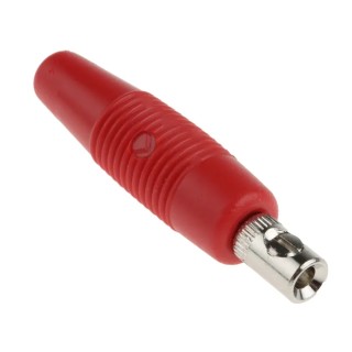 Hirschmann Test & Measurement Red Male Banana Plug 4 mm Connector, Screw Termination, 30 V AC, 60 V DC, 16A 930046101