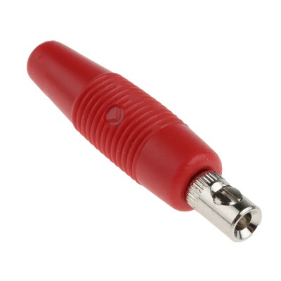 Hirschmann Test & Measurement Red Male Banana Plug 4 mm Connector, Screw Termination, 30 V AC, 60 V DC, 16A 930046101