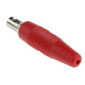 Hirschmann Test & Measurement Red Male Banana Plug 4 mm Connector, Screw Termination, 30 V AC, 60 V DC, 16A 930046101