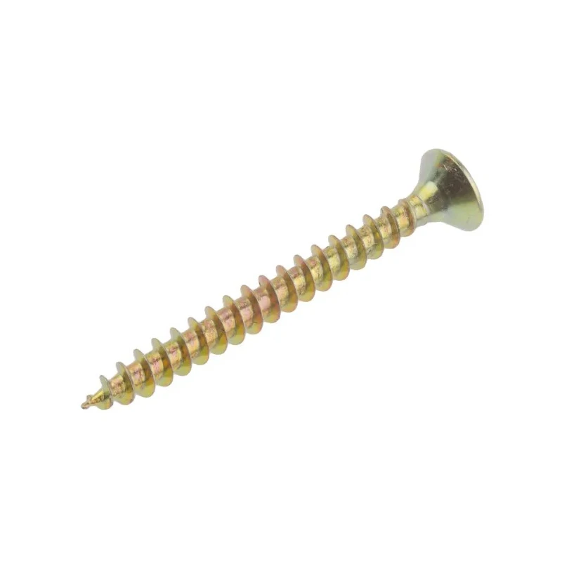 RS PRO Pozidriv Countersunk Steel Wood Screw Passivated Zinc Plated 4 mm Thread 40 mm Length 263-1864
