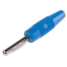 Hirschmann Test & Measurement Blue Male Banana Plug 4 mm Connector Screw Termination 60V dc 16A Nickel Plating 930046102