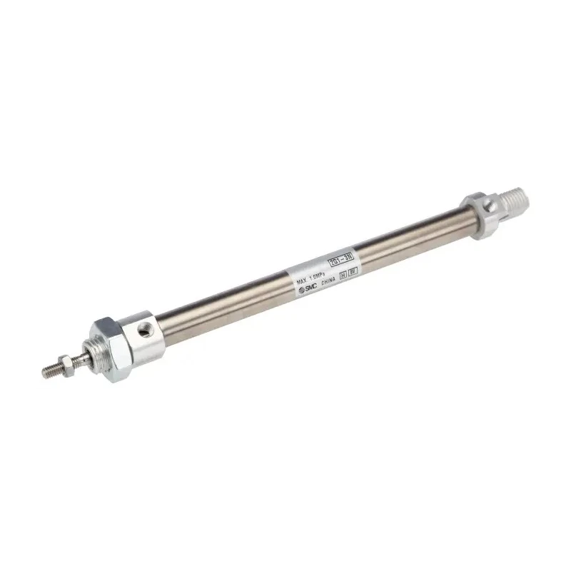 SMC Pneumatic Piston Rod Cylinder Double Acting Aluminium Alloy Body 100mm Stroke CD85