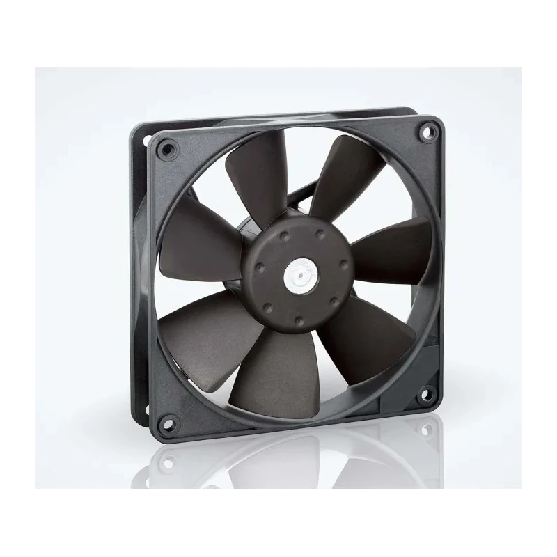 ebm-papst 4400 F Series Compact DC Axial Fan 24V dc, 3.2W Power, 140 m³/h Airflow, 2400 rpm Speed, Ball Bearing, IP20 