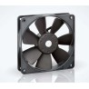 ebm-papst 4400 F Series Compact DC Axial Fan 24V dc, 3.2W Power, 140 m³/h Airflow, 2400 rpm Speed, Ball Bearing, IP20