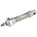 SMC 40 mm Pneumatic Piston Rod Cylinder Double Acting Clevis Mount Aluminium Alloy Body CD85
