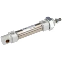 SMC 40 mm Pneumatic Piston Rod Cylinder Double Acting Clevis Mount Aluminium Alloy Body CD85
