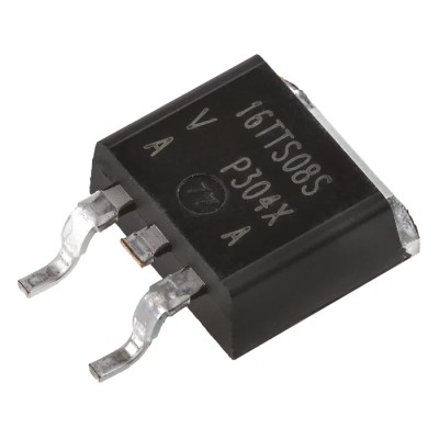 Vishay Thyristor SCR, TO-263 Package, 800 V, 10 A, 60 mA Gate Trigger Current, 200 A Surge Current, 16TTS08SPBF