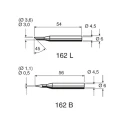 Ersa 3 mm Hoof 54 mm Soldering Iron Tip for use with Multitip C15, Tip 260 162LD/SB