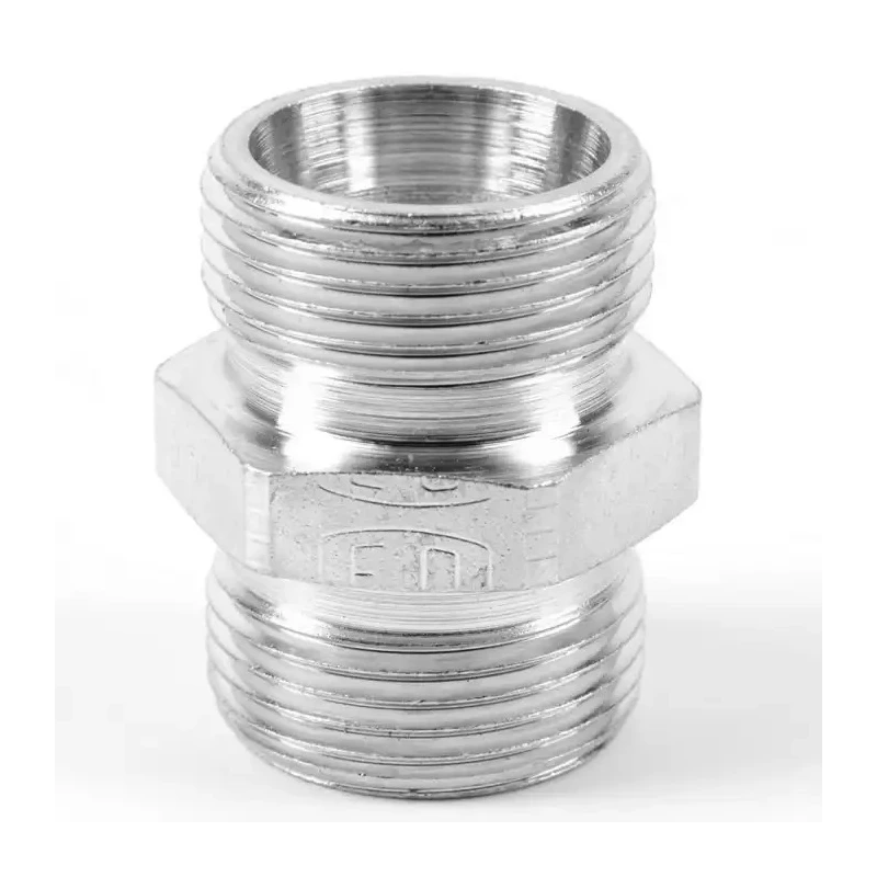 Parker Hydraulic Fitting Male Metric 90°, Steel Zinc Plated, 12 mm Hose ID G12LCF