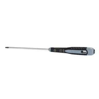 Bahco Standard Screwdriver with 2.5 mm Tip, 100 mm Blade Length, Ergonomic Bi-Material Handle, Alloy Steel Blade BE-8725