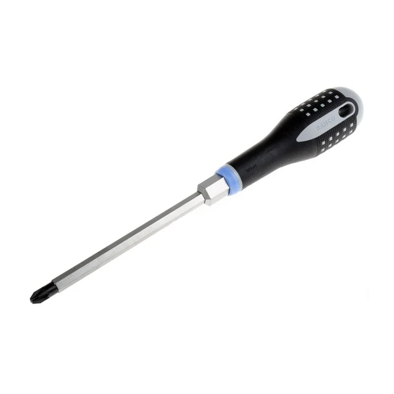 Bahco Standard Screwdriver PZ3 Tip 150 mm Blade Bi-Material Handle Alloy Steel Blade BE-8830