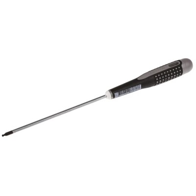 Bahco Standard Screwdriver, 2 mm Ball End Hexagon Tip, 100 mm Blade, 203 mm Overall Length BE-8702