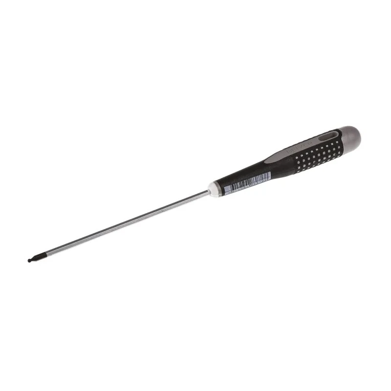 Bahco Standard Screwdriver, 2 mm Ball End Hexagon Tip, 100 mm Blade, 203 mm Overall Length BE-8702