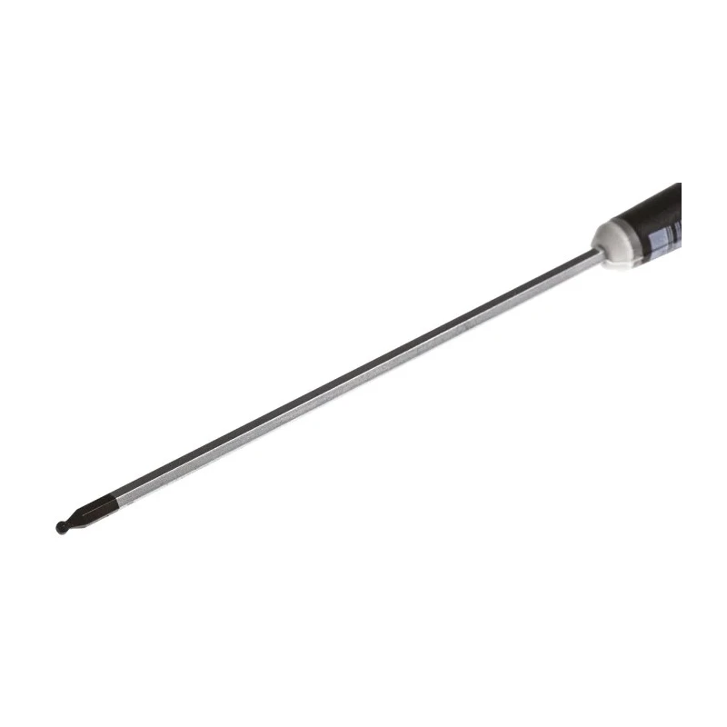 Bahco Standard Screwdriver, 2 mm Ball End Hexagon Tip, 100 mm Blade, 203 mm Overall Length BE-8702