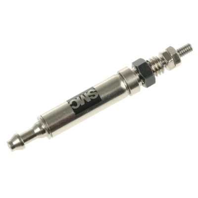SMC 5 mm Pneumatic Piston Rod Cylinder, CJ1 Series, 40mm Length, 500 mm/s Max Piston Speed, 70°C Max Operating CJ1B4-5SU4