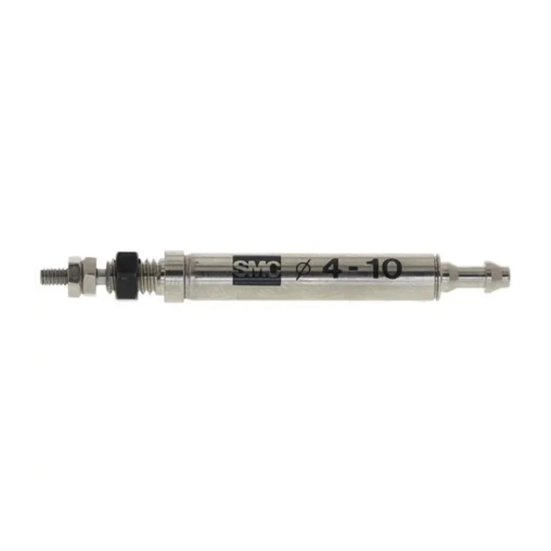 SMC 10 mm Pneumatic Piston Rod Cylinder CJ1 Series Single Acting Spring Retracting Non-Lubricated CJ1B4-10SU4