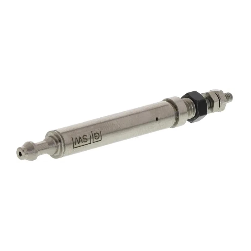 SMC 10 mm Pneumatic Piston Rod Cylinder CJ1 Series Single Acting Spring Retracting Non-Lubricated CJ1B4-10SU4
