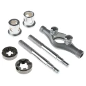 RS PRO 5-Piece HSS Die Set with M25 and M20 Taps and Dies, High-Speed Steel, Germany 264-8345