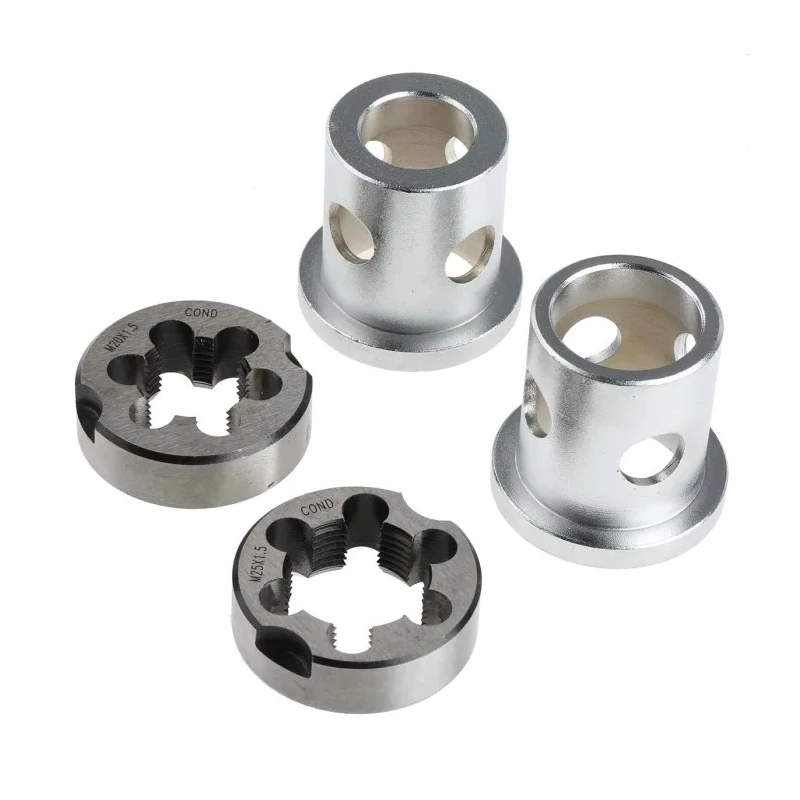 RS PRO 5-Piece HSS Die Set with M25 and M20 Taps and Dies, High-Speed Steel, Germany 264-8345