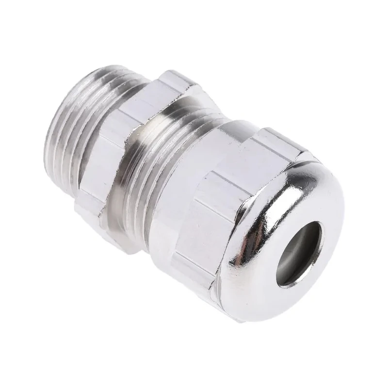 ABB Metallic Nickel Plated Brass Cable Gland M20 Thread, 6 mm Min., 9 mm Max., IP68 264-7320