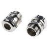 ABB Metallic Nickel Plated Brass Cable Gland, M25 Thread Size, 6 mm Min. Cable Diameter, 11 mm Max. Cable Diameter 264-7364