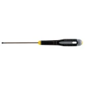 Bahco Standard Slotted Screwdriver, 100 mm Blade Length, 222 mm Overall Length, Bi-Material Ergonomic Handle, Alloy BE-8040