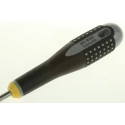 Bahco Standard Insulated Screwdriver, 100 mm Alloy Steel Blade, 222 mm Overall Length BE-8150