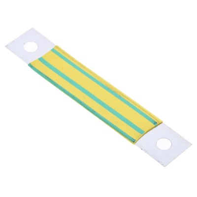 RS PRO Copper Earthing Strap Insulated with Polyolefin Sleeve for Enclosure Panels 75x13 mm 264-9219