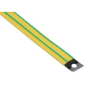 RS PRO Insulated Copper Earthing Strap with Green and Yellow Sleeve, Flat Tinned Copper, 457 x 13 mm, UL and RoHS 264-9253